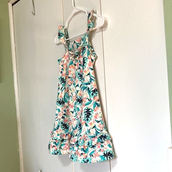 TOMMY BAHAMA Tropical Floral Sleeveless Dress Girls 5T - Picture 11 of 13